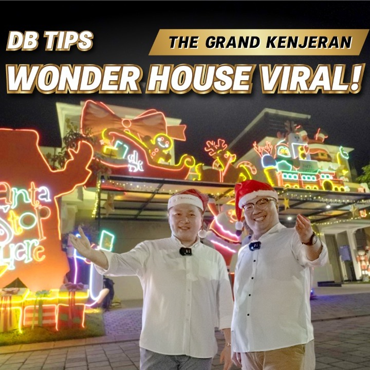 Rumah Viral Di Surabaya! Ada Santa Claus Nya?😱😱😱😱😱😱😱 DB Real Estate